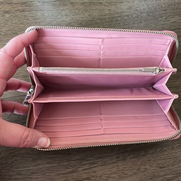 Coach Hearts Zippy Long Wallet - Picture 8 of 14